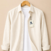 Men Slim Fit Striped Spread Collar Casual Shirt